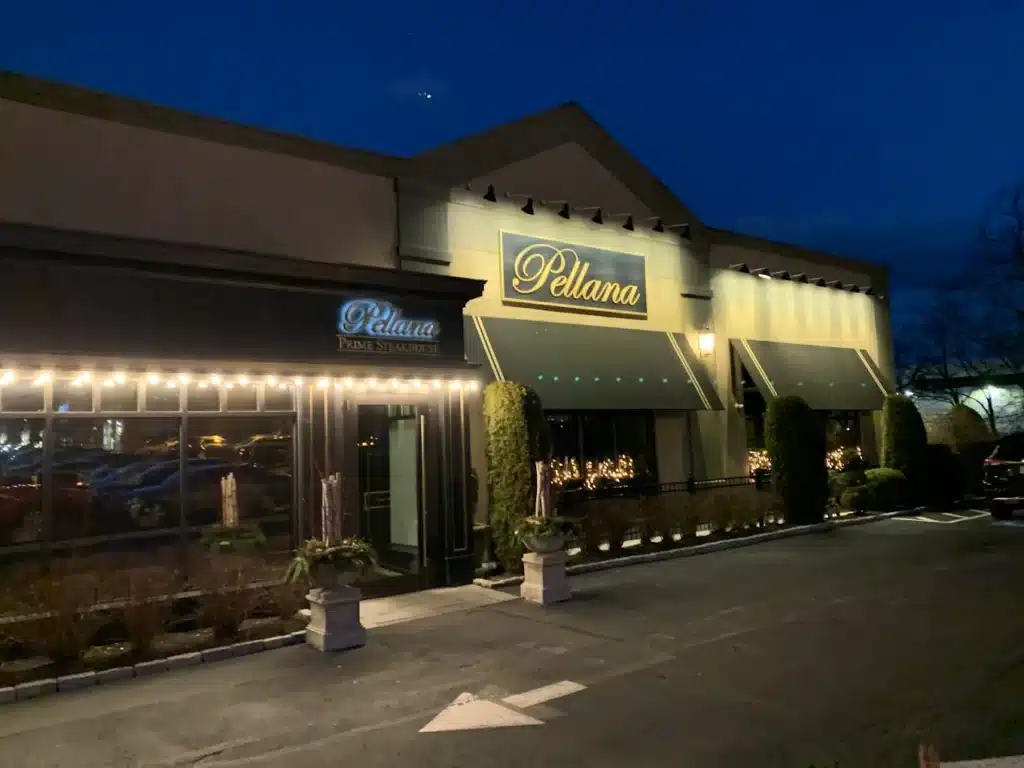 Pellana Prime Steakhouse in Peabody, MA exterior